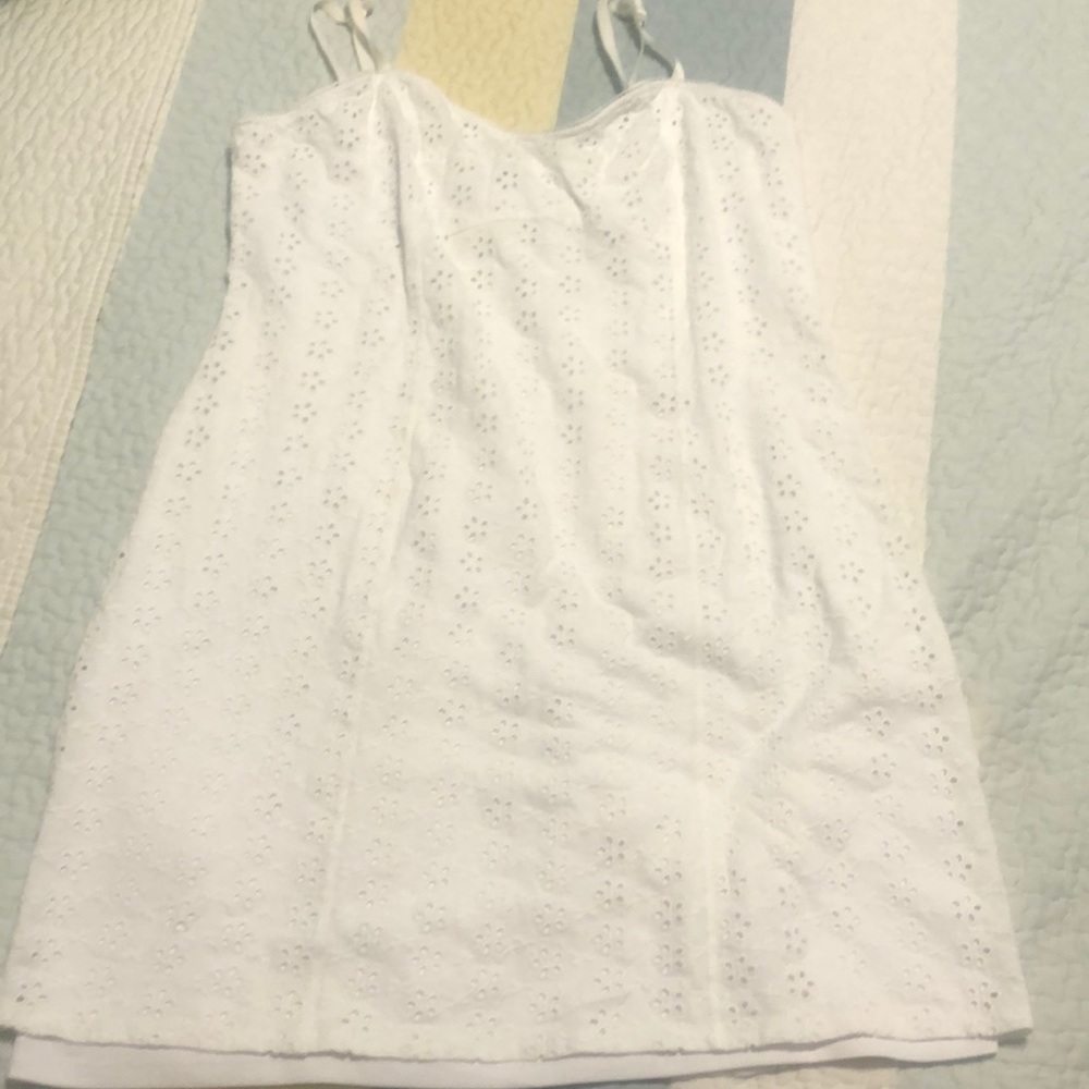 Express Lace Sweetheart Babydoll Minidress